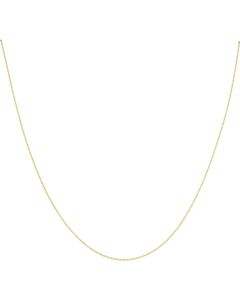 New 9ct Yellow Gold 20 Inch Fine Curb Link Chain Necklace