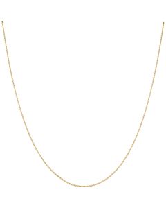 New 9ct Yellow Gold 20 Inch Fine Curb Link Chain Necklace