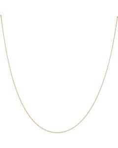 New 9ct Yellow Gold 18 Inch Curb Link Chain Necklace
