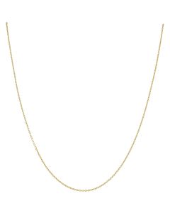 New 9ct Yellow Gold 24" Cable Link Chain Necklace
