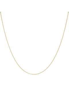 New 9ct Yellow Gold 22" Cable Link Chain Necklace