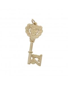 Pre-Owned 9ct Yellow Gold Age 21 Key Charm