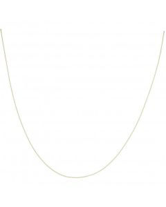 New 9ct Yellow Gold 18" Fine Curb Chain Necklace
