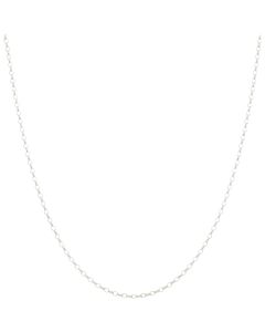 New Sterling Silver 22 Inch Belcher link Chain Necklace