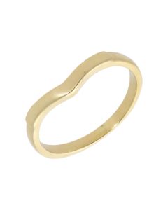 Pre-Owned 9ct Yellow Gold Wishbone Ring