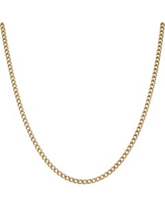 Pre-Owned 9ct Yellow Gold 18 Inch Curb Chain Necklace