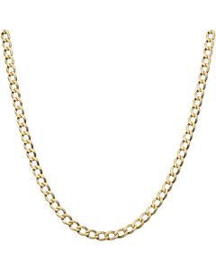 Pre-Owned 9ct Yellow Gold 18 Inch Curb Chain Necklace