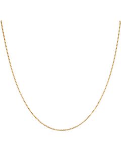 Pre-Owned 9ct Yellow Gold 16 Inch Box Link Chain Necklace
