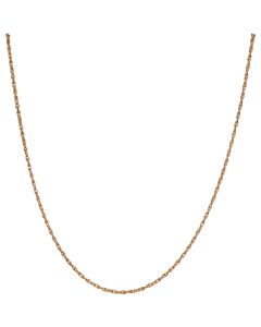 Pre-Owned 9ct Yellow Gold 22 Inch Twist Chain Necklace