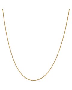 Pre-Owned 9ct Yellow Gold 18 Inch P.O.W Link Chain Necklace