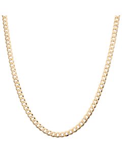 Pre-Owned 9ct Yellow Gold 24 Inch Curb Chain Necklace
