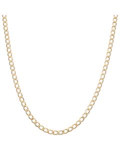 Pre-Owned 9ct Yellow Gold 20 Inch Curb Chain Necklace