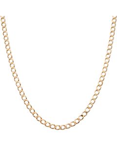 Pre-Owned 9ct Yellow Gold 24 Inch Curb Chain Necklace