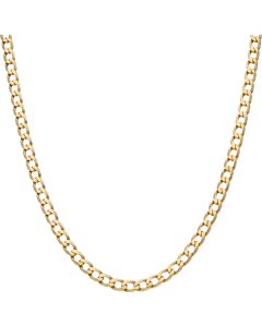 Pre-Owned 9ct Yellow Gold 21 Inch Curb Chain Necklace