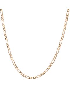Pre-Owned 9ct Yellow Gold 23 Inch Figaro Chain Necklace