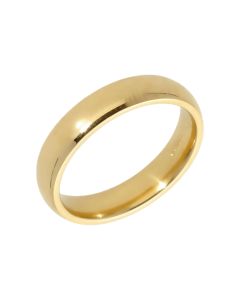 Pre-Owned 9ct Yellow Gold 4mm Wedding Band Ring