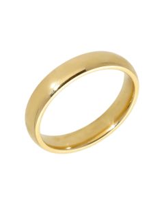 Pre-Owned 9ct Yellow Gold 4mm Wedding Band Ring
