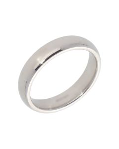 Pre-Owned 9ct White Gold 4mm Wedding Band Ring