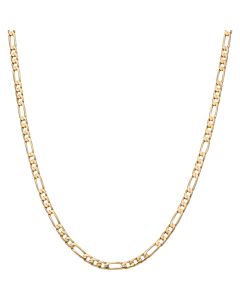 Pre-Owned 9ct Yellow Gold 21 Inch Figaro Chain Necklace