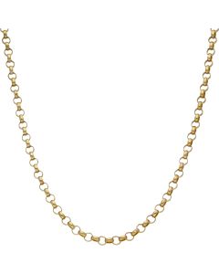 Pre-Owned 9ct Yellow Gold 26 Inch Belcher Chain Necklace