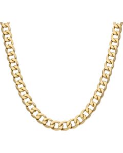 Pre-Owned 9ct Yellow Gold 20 Inch Heavy Curb Chain Necklace