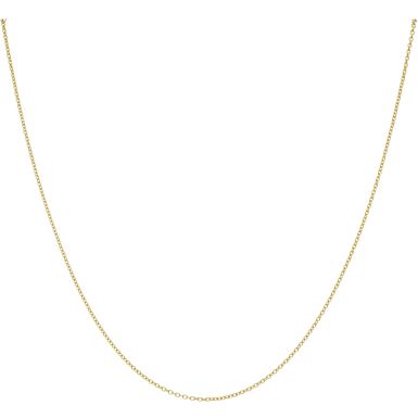 New 9ct Yellow Gold 22" Cable Link Chain Necklace