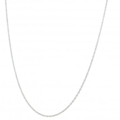 New Sterling Silver 18 Inc Prince Of Wales Link Necklace
