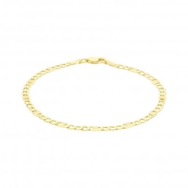 New 9ct Yellow Gold Gucci/Anchor/Curb Link Ladies Bracelet