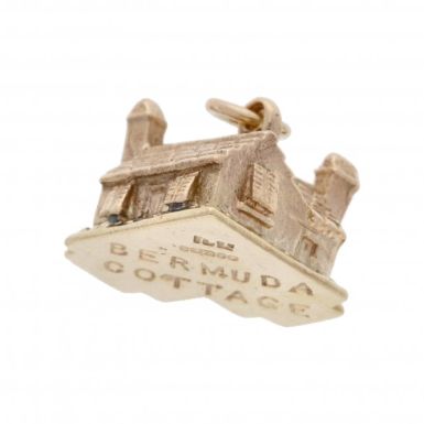 Pre-Owned 9ct Yellow Gold Bermuda Cottage Charm