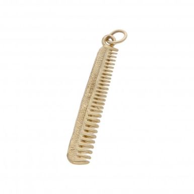 Pre-Owned 9ct Yellow Gold Comb Charm