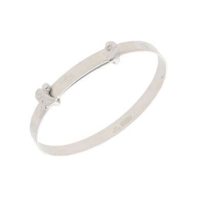 New Silver Guardian Angel "Always Watching Over You" Bangle