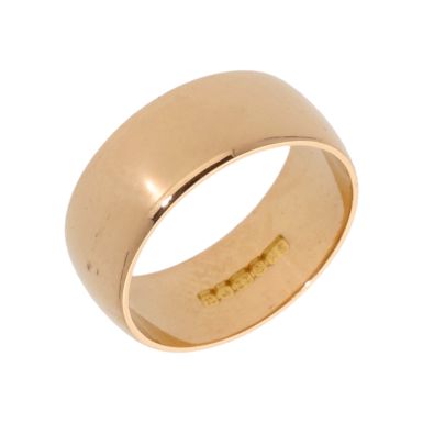 Pre-Owned 22ct Yellow Gold 8mm Wedding Band Ring