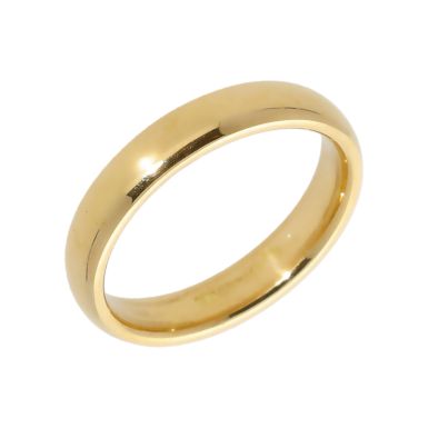 Pre-Owned 18ct Yellow Gold 4mm Wedding Band Ring
