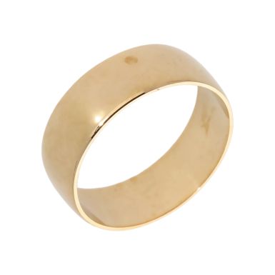 Pre-Owned 9ct Yellow Gold 8mm Wedding Band Ring