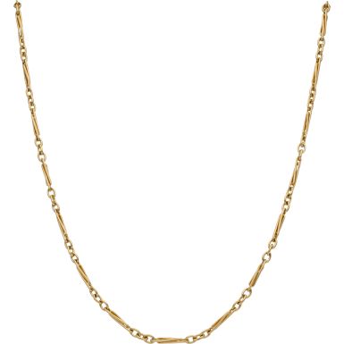 Pre-Owned 9ct Yellow Gold 18 Inch Twist Link Chain Necklace