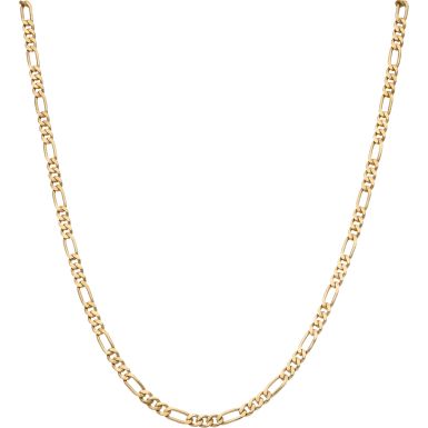 Pre-Owned 9ct Yellow Gold 20 Inch Figaro Chain Necklace