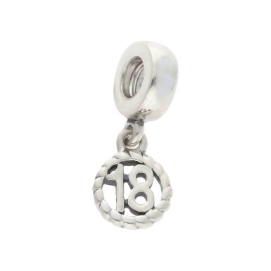 Pre-Owned Pandora Silver Age 18 Dangle Charm