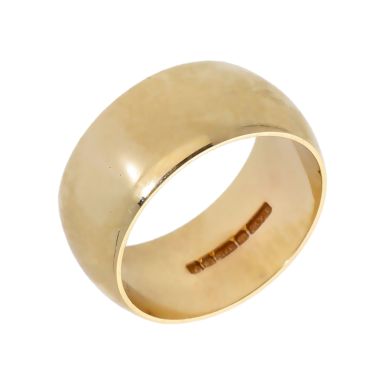 Pre-Owned 9ct Yellow Gold 9mm Wedding Band Ring