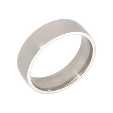 Pre-Owned 9ct White Gold 6mm Wedding Band Ring
