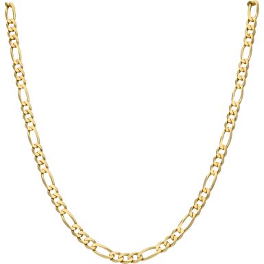 Pre-Owned 9ct Yellow Gold 18 Inch Figaro Chain Necklace