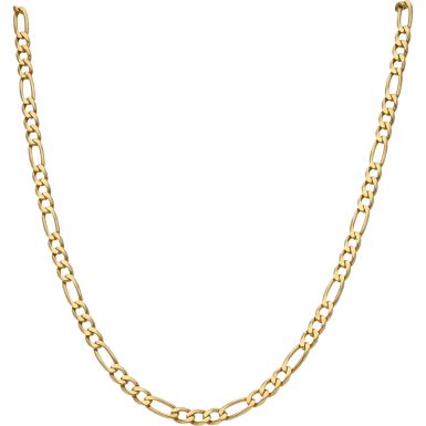 Pre-Owned 9ct Yellow Gold 20 Inch Figaro Chain Necklace